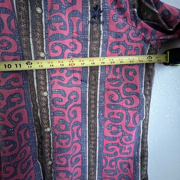 Alfred Shaheen by Reyn Spooner Hawaiian Shirt Size L Poipu Bay Golf - Picture 6 of 6